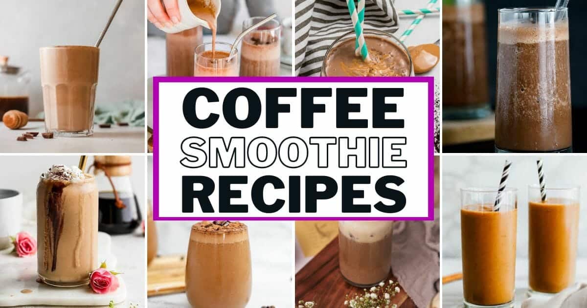 Quick Coffee Smoothies: From Protein to Green & Mocha Blends